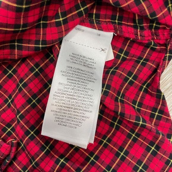 Polo by Ralph Lauren Red Plaid Casual Button Down Shirt - Picture 4 of 8